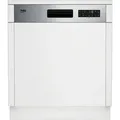 Produktbild: BEKO teilintegrierbarer Geschirrspüler BDSN25530X