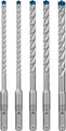 Produktbild: Bosch EXPERT SDS plus-7X Hammerbohrer-Set, 6/6/8/8/10 mm, 5-tlg Durchmesser mm: 6.0, 6.0, 8.0, 8.0, 10.0