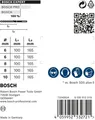 Produktbild: EXPERT SDS plus-7X Hammerbohrer-Set, 6/6/8/8/10 mm, 5-tlg