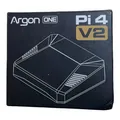 Produktbild: Argon One V2 Raspberry Pi 4 Aluminium Gehäuse mit Kühlkörper und Netzschalter