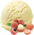 Produktbild: Gino Gelati Litschi Eis Speiseeis Pulver - Exotisches Eispulver für cremiges Litschi-Eis (333 g)