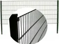 Produktbild: Doppelstabmattenzaun 1030x2500mm inkl. Pfosten Doppel-Stab Gitter Matten Zaun