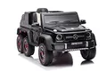 Produktbild: FINOOS Mercedes G63 6X6 AMG kinderauto 12V, Kinder elektroauto 4X45W, Mit Gummireifen, Ledersitz Mit 2.4G Fernbedienung (Schwarz)