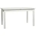 Produktbild: P & B Esstisch, Weiß, Holzwerkstoff, rechteckig, eckig, 80x76.5x140-180 cm, ausziehbar, Esszimmer, Tische, Esstische, Esstische ausziehbar