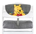 Produktbild: Hauck Hochstuhlauflage Disney Deluxe - Winnie Pooh Grey, Sitzpolster Sitzkissen – Sitzauflage für Alpha Hochstuhl