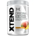 Produktbild: XTEND Original - BCAA-Pulver - Mango | Ergänzungsmittel mit verzweigtkettigen Aminosäuren | 7 g BCAA + Elektrolyte für Regeneration & Hydration | 30 Portionen