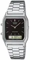 Produktbild: Casio Uhr Retro AQ-230A-1DMQYES schwarzes Ziffernblatt Digital