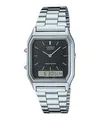 Produktbild: Uhr CASIO Vintage Unisex AQ-230A-1DMQYES Analog Digital Sphere Schwarz Stahl