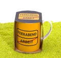 Produktbild: sheepworld XL Tasse Becher Porzellan Feierabend Tasse - 600ml