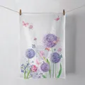 Produktbild: Geschirrtuch Küchenhandtuch 50x70cm  Pusteblumen Schmetterlinge Kitchen towel Fl