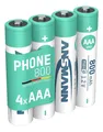 Produktbild: ANSMANN Telefon Akku AAA, 4 Stück, 800mAh 1,2V, DECT