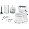 Produktbild: Bosch MFQ37490 Handmixer, 750 W, Grau/Weiß - Grau/Weiß