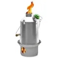 Produktbild: Kelly Kettle Medium 'Scout' 1.2ltr - Edelstahl - Grau