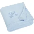 Produktbild: Babydecke Fleece-Decke Bär, Playshoes blau 100 cm x 150 cm