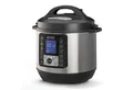 Produktbild: TZS FIRST AUSTRIA Multikocher Druckkochtopf elektrisch 6L, Multikocher, 12 Programme, Reiskocher, Silber, 1000 W, 6 l Schüssel, Schnellkochtopf, Dampfgarer mit Warmhaltefunktion, Grau-Schwarz