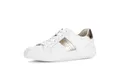 Produktbild: Gabor Damen Low-Top Sneaker, Frauen Sneaker,Moderate Mehrweite (G),Best Fitting,Weiss/Puder (21),38.5 EU / 5.5 UK
