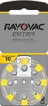 Produktbild: Batterie Zinc Air, 10, 1.4V Extra, Retail Blister (8-Pack)