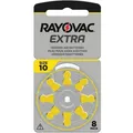 Produktbild: 8x Rayovac Extra Hörgerätebatterien Größe 10 PR70 1,45V Zink-Luft