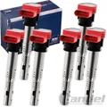 Produktbild: 6x BERU ZÜNDSPULE für AUDI A4 B7 B8 A5 8T 8F 8T A6 C6 C7 A7 4G A8 4E 4H R8