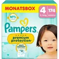 Produktbild: Pampers Windeln Premium Protection, Größe 4, 9-14 kg, Hautkomfort und Stop und Schutz, 174 Stück