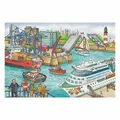 Produktbild: Schmidt Spiele Verkehrsmittel, Puzzle-Box im Metallkoffer, Puzzle, Kinderpuzzle