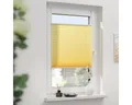 Produktbild: Lichtblick Faltenplissee Tageslicht mit Seitenverspannung gelb 90x130 cm