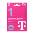Produktbild: Telekom MagentaMobil Prepaid S Simkarte mit 10 € Startguthaben 5G D-Netz