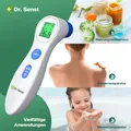 Produktbild: Dr. Senst® 521-854120 Dr. Senst® Infrarot-Stirnthermometer weiß