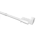 Produktbild: Interdeco Klemmstange Simplix/ausziehbare Gardinenstange zum Klemmen Weiß in 7/9 mm Ø, 45-75 cm