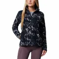 Produktbild: Columbia Damen Fast Trek Bedruckte Jacke Fleecejacke mit durchgehendem Reißverschluss, Schneewehe Timberwild, XS