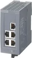 Produktbild: Siemens Industrieswitch unmanaged SCALANCE XB005 Anzahl Ethernet Ports 5 LAN-Übertragungsrate 100 MBit/s Betriebsspannu (6GK5005-0BA00-1AB2)
