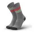 Produktbild: INCYLENCE Lanes · dünne Merinosocken lang, atmungsaktive Sportsocken mit Anti-Blasen Schutz, 40% wärmeisolierende Merinowolle, Herbst & Frühlings Socken · Wander- & Fahrradsocken (39-42, Grey Inferno)