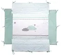 Produktbild: roba® Laufgitter Laufgittereinlage roba HAPPY CLOUD LBH 96x96x18 cm