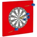 Produktbild: Relaxdays Dartscheibe, Rot, Textil, 71x3x71 cm, Spielzeug, Kinderspielzeug, Sonstiges Spielzeug