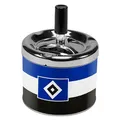 Produktbild: HSV Hamburger SV Windaschenbecher Aschenbecher ** Blau/Weiss/Schwarz **