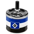 Produktbild: HSV Windaschenbecher Raute HSV Fanartikel Ascher Nur der HSV blau weiss schwarz