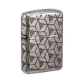 Produktbild: Zippo Benzin-Feuerzeug Chrom, Geometric Pattern 60006120, unbefüllt