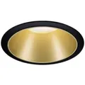 Produktbild: Paulmann Einbauleuchte Paulmann 93403 Cole Coin Einbauleuchte LED 6 W Schwarz, Gold schwarz