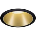 Produktbild: Paulmann 93403 Cole Coin Einbauleuchte   LED  6 W Schwarz, Gold