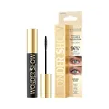 Produktbild: Eveline Cosmetics Wonder Show Volumizing Mascara - Sofortiges Volumen & Trennung, Vegane Formel mit Sonnenblumenöl & Glycerin, Parabenfrei, 7 ml