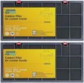 Produktbild: Kohlefilter für Dunstabzugshaube GOLDEN ICEPURE CHF020 2 Stk