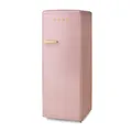 Produktbild: DOMO DO91708R Stand Retro Kühlschrank mit Gefrierfach, 54 cm breit, 218 L, rosa