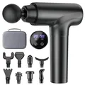 Produktbild: Massagepistole, Muskel Percussion Massagegerät, Massage Gun mit LED-Touchscre...