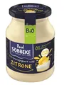 Produktbild: CREMIGER ZITRONENJOGURT (7,5 % FETT IN DER MILCH) BIO 500 g (GLAS) - SOBBEKE