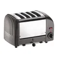 Produktbild: Dualit 4-Schlitz Toaster 40348 – Grau, ProHeat-Elementen, Edelstahl, 230V 2,2kW