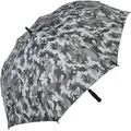 Produktbild: iX-brella XXL Golf Automatik Stockschirm 132 cm Fiberglas Camouflage Design Stone