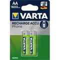Produktbild: 10X Varta 48093 Phone Power AA (Mignon)/HR6 (58399) - 1600 mAh - Nickel-Metallhydrid Akku (NiMH), 1,2 V