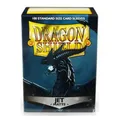 Produktbild: Dragon Shield Matte Sleeves Standard Size Midnight Jet - 100 Kartenhüllen