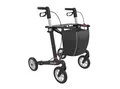 Produktbild: Rehasense Rollator Rehasense Athlon SL Carbon Rollator, Gr.L, PUR Softräder, Schwarz