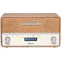 Produktbild: Denver Radio DAB-36 Nostalgie DAB+, Bluetooth, Stereo, weiß